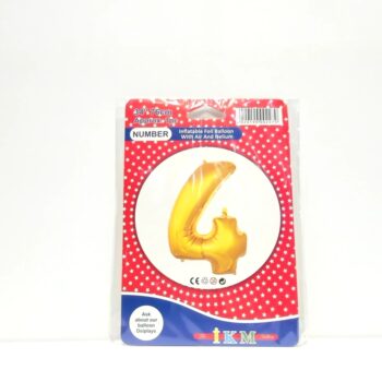 4 GOLD 34 INC FOLYO BALON