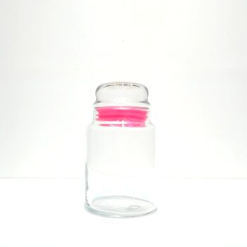 LAV PEMBE BUYUK KAVANOZ