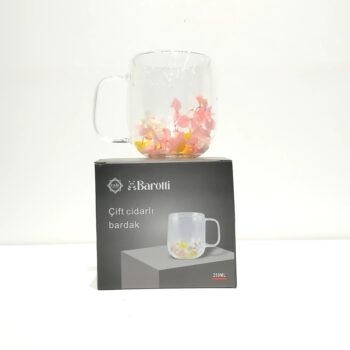 DMR-9809 CIFT CIDAR CICEKLI KUPA