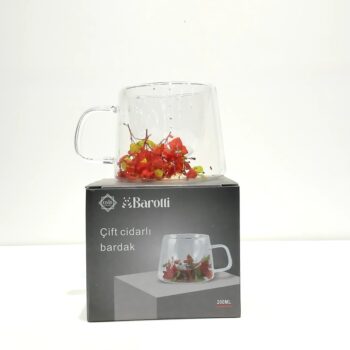 DMR-9810 CIFT CIDARLI CICEKLI BARDAK