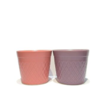 KERAMIKA 12CM ROLYEFLI SAKSI