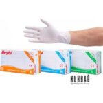 100LU BEYAZ DOKTOR ELDIVENI PUDRALI