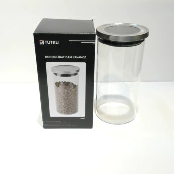 TUTKU TG065 1350ML METAL KAPAK KAVANOZ
