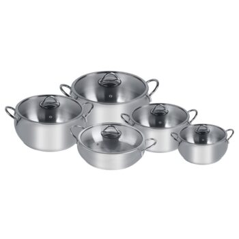 AROW TR-4593 10PCS CELIK TENCERE SET