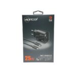 GO APRİCOT APC-U425T/B SİYAH HIZLI TYP-C ÅARJ SET