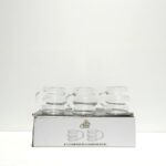 OZD-3408 6LI KAHVEE YANI BARDAK BURGULU