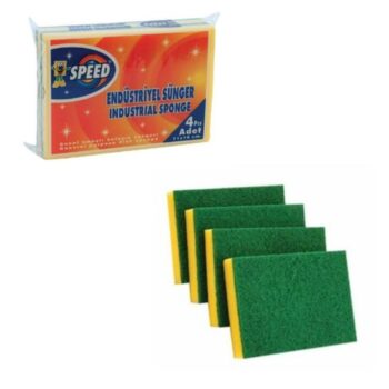 SPEED 4LÜ BÜYÜK BULAÅIK SÜNGERİ