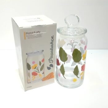 96761 ÇİÇEK DESEN KAVANOZ BÜYÜK