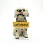 POLKP3081 KÖPEK BİBLO WELCOME