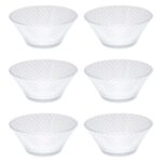 RAYAN SOLİTAİRE 6LI CAM KASE