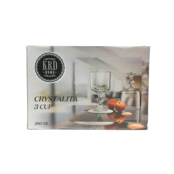 KRD-KHZ-3004 3LU AYAKLI CAM KASE