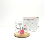 THN-76671 BAMBU KAPAKLI CAM KUPA