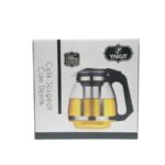 1500ML ÇELİK SÜZGEÇLİ CAM DEMLİK