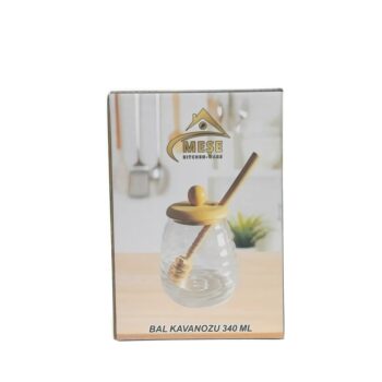 OZD-3392 340ML KASIKLI BAL KAVANOZU