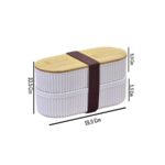 2Lİ BAMBU SAKLAMA KABI